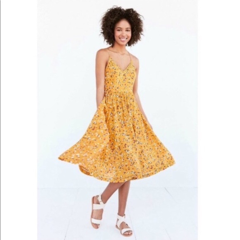 UO Floral Midi Dress